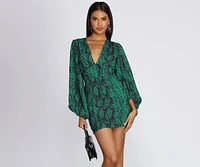 A Casual Slay Long Sleeve Mini Dress