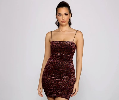 Heart Of Glam Sleeveless Mini Dress