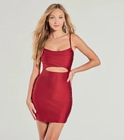 Make The Cut Sleeveless Bodycon Mini Dress