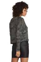 Hidden Danger Camo Top