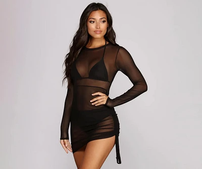 Mesh With Me Cover Up