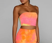 Totally Tie Dye Tube Top