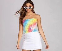 Get The Groove Crop Top