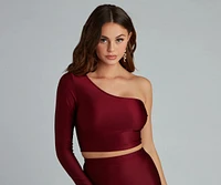 Flirtatious Fashionista Crop Top