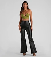 Feelin' Trendy Halter Crop Top