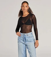 Love's A Mesh Bodysuit