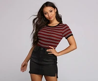 Sass It Up Stripes Bodysuit