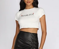 Lil Diablita Crop Top