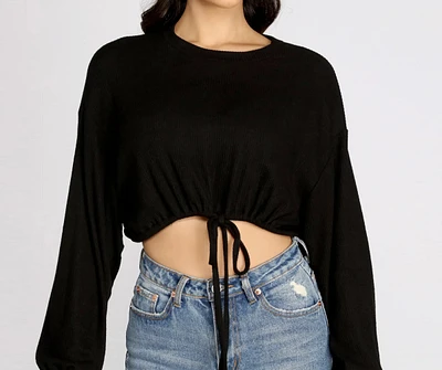 That Casual Vibe Crop Top