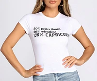 100% Capricorn Tee