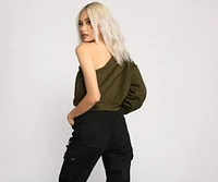 Comfy-Chic One Sleeve Top