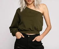 Comfy-Chic One Sleeve Top