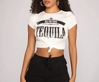 Tequila Time Crop Top