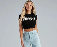 It's The Whiskey Talking Graphic Tee