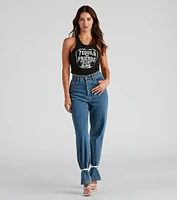 Take A Shot Tequila Graphic Tank Top