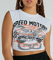 Speed Motors Racing Muscle Graphic Tee