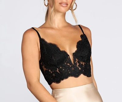 Notch Your Basic Bustier Top