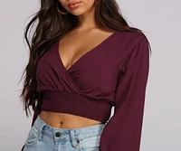 Simply Sweet Surplice Top