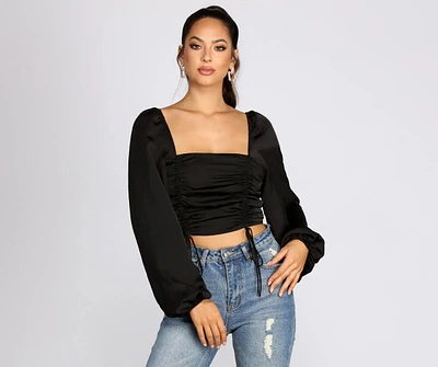 Got That Chic Vibe Crop Top