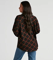 All The Trendy Vibes Button-Up Top