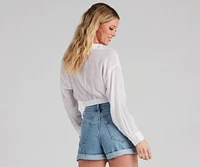 Effortless And Breezy Crop Top