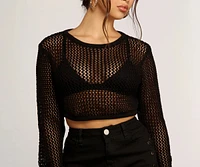 Crochet And Cropped Top