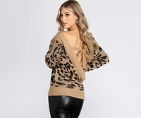 Can't Be Tamed Surplice Sweater