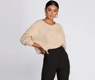 Soft and Snug Crop Sweater