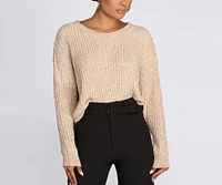 Soft and Snug Crop Sweater