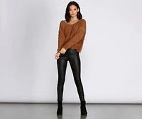 Ready To Chill Chenille Sweater