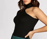 Sassy Stunner One Shoulder Top