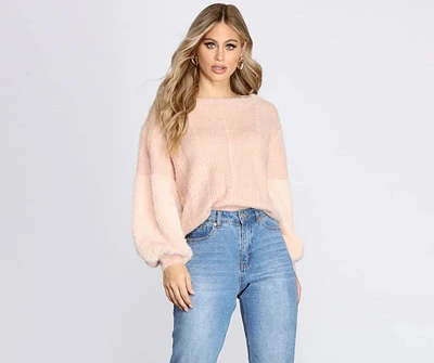 Soft Spot Boat Neck Sweater