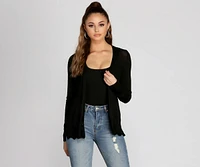 It's A Casual Girl Thing Cardigan