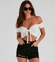 Tied and Fab Crop Top