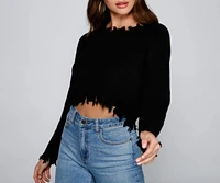 The Casual Crew Cropped Sweater