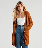 Cozy Up Cable Knit Oversized Cardgian