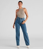 Elevated Basic Sweater Knit Bodysuit