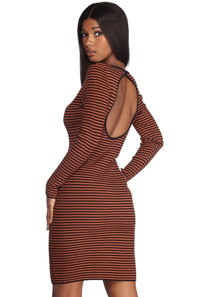 Stripe Game On Point Dress