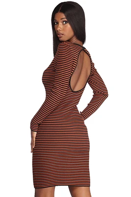 Stripe Game On Point Dress