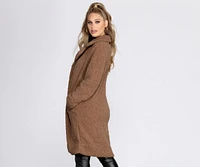 Extra Long Teddy Trench Coat