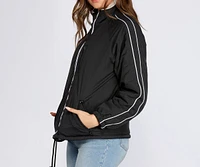 Two Moods Reversible Bomber Jacket