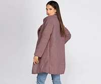 Stay Snug Long Sherpa Jacket