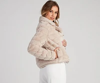 Perfect Illusion Faux Fur Jacket