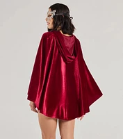 Lil' Red Velvet Halloween Cape