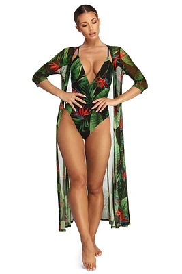 Tiki Tropics Cover Up