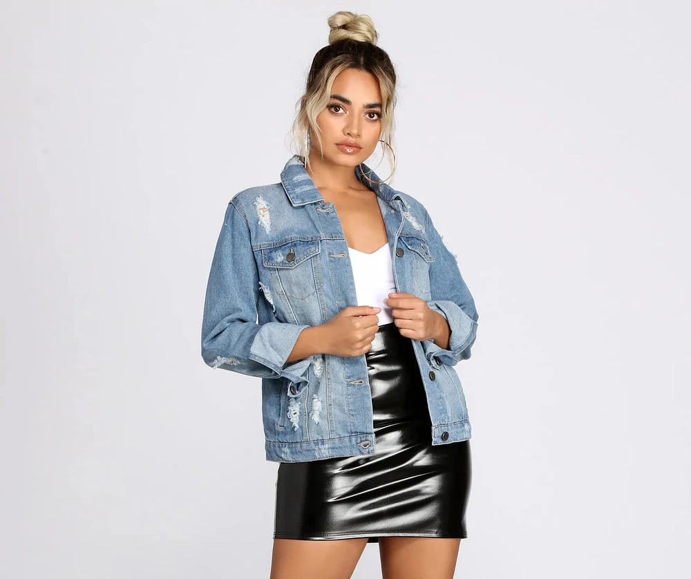 Keepin' It Casual Denim Jacket