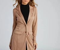 Boss Babe Longline Blazer