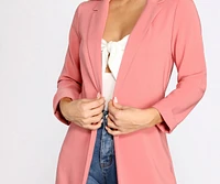 Girl Boss Cuffed Boyfriend Blazer