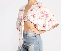 Floral Dream Kimono Sleeve Top