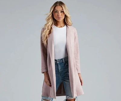 Major Boss Babe Long Line Blazer